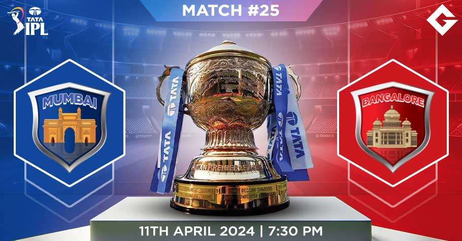 MI Vs RCB Dream11 Predictions - IPL 2024 Match 25