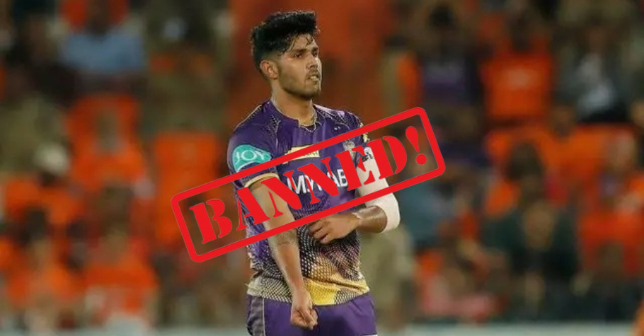 Harshit Rana Fined And Banned For His Celebration