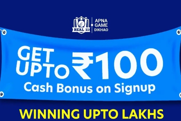 Sign Up On Real11 And Get ₹100 FREE Welcome Bonus