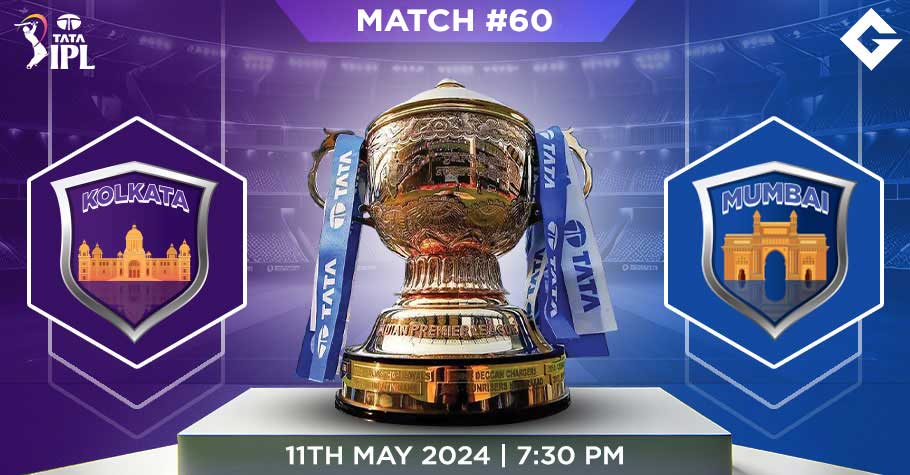 KKR Vs MI Dream11 Predictions - IPL 2024 Match 60
