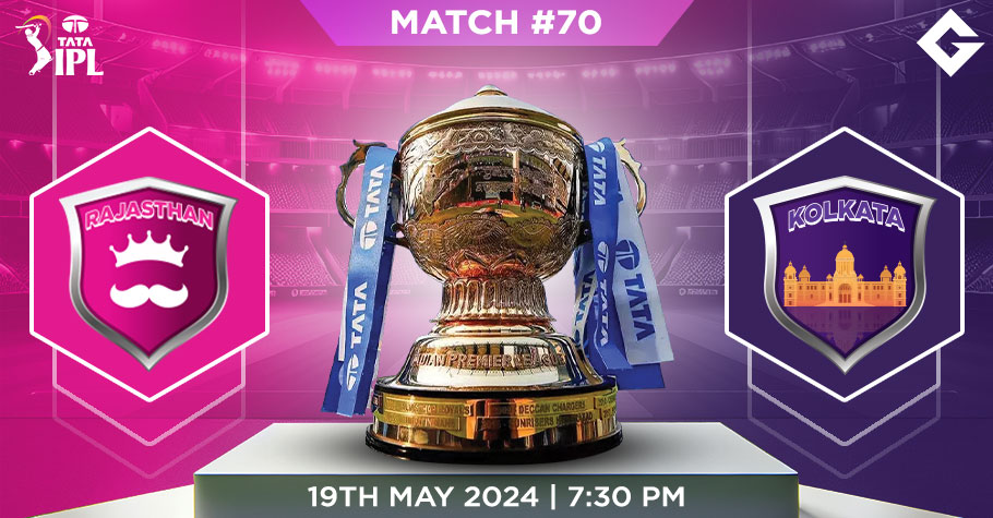 RR Vs KKR Dream11 Predictions - IPL 2024 Match 70