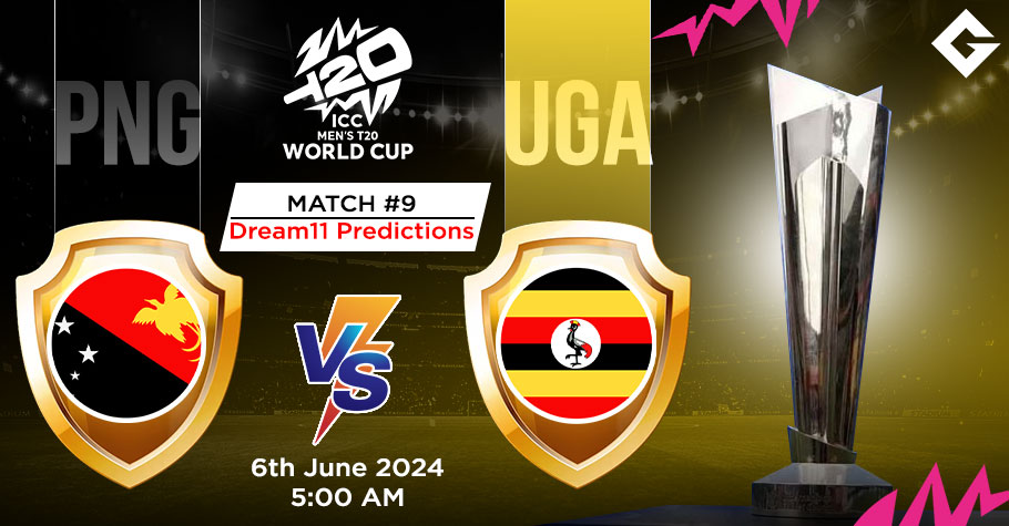 PNG Vs UGA Dream11 Predictions - T20 World Cup Match 9