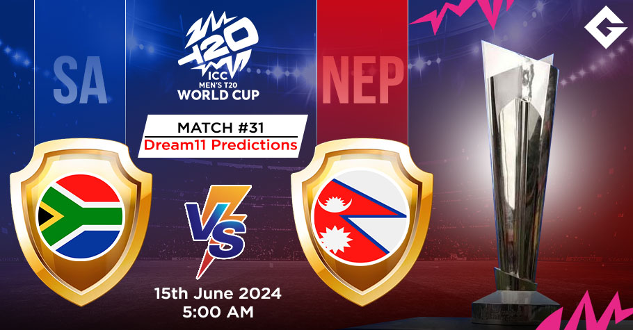 SA Vs NEP Dream11 Predictions - T20 World Cup Match 31