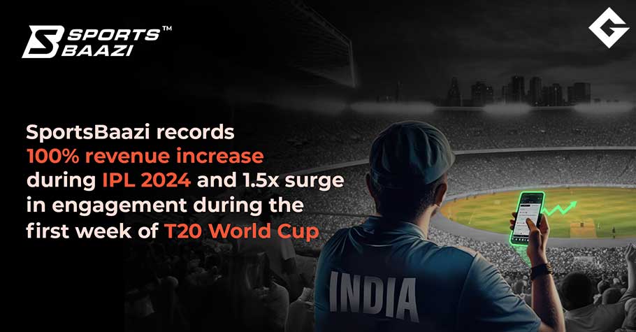 SportsBaazi Records High Surge During IPL 2024 And T20 World Cup