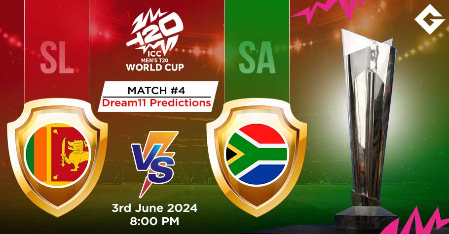 SL Vs SA Dream11 Predictions - T20 World Cup Match 4