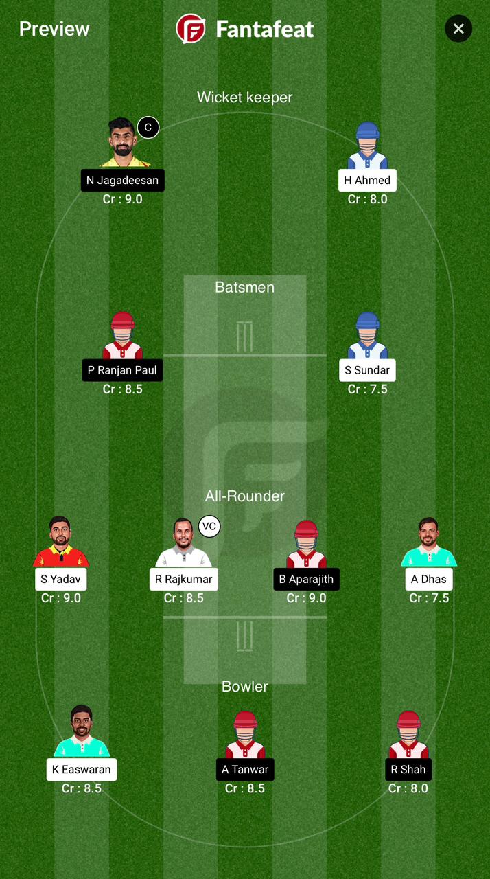 TGC Vs CSG Dream11 Predictions – TNPL 2024 Match 21