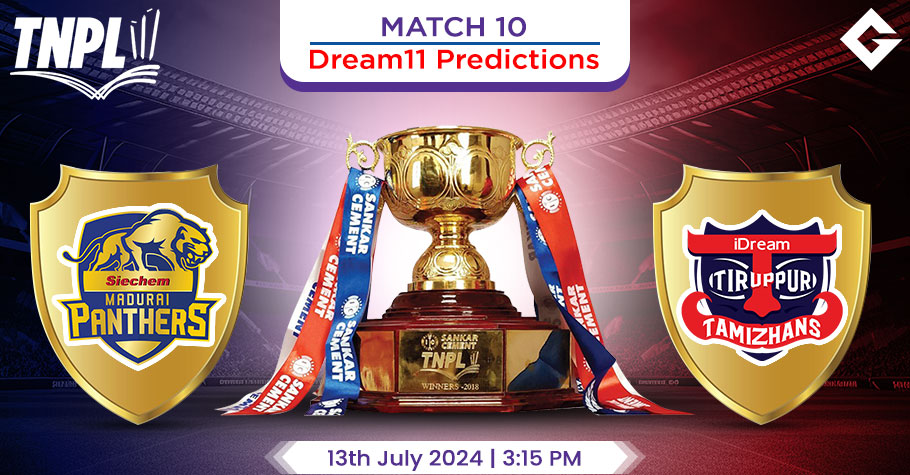 SMP Vs ITT Dream11 Predictions – TNPL 2024 Match 10