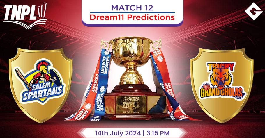 SS Vs TGC Dream11 Predictions – TNPL 2024 Match 12