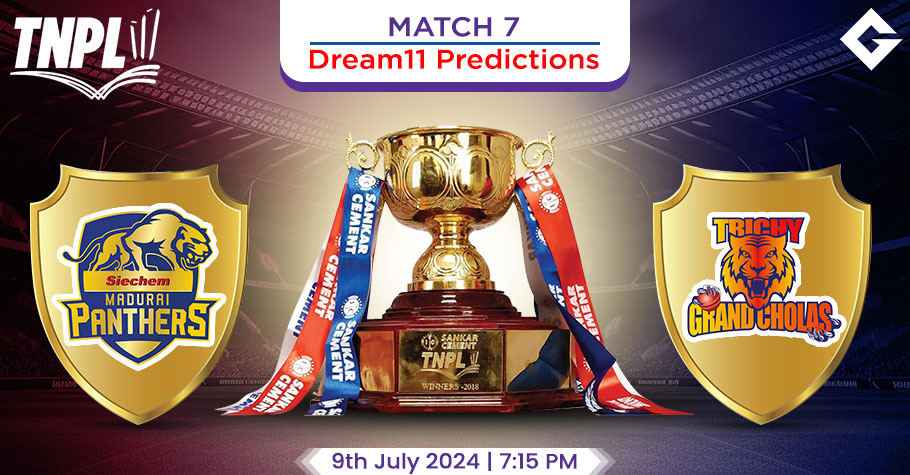 SMP Vs TGC Dream11 Predictions – TNPL 2024 Match 7