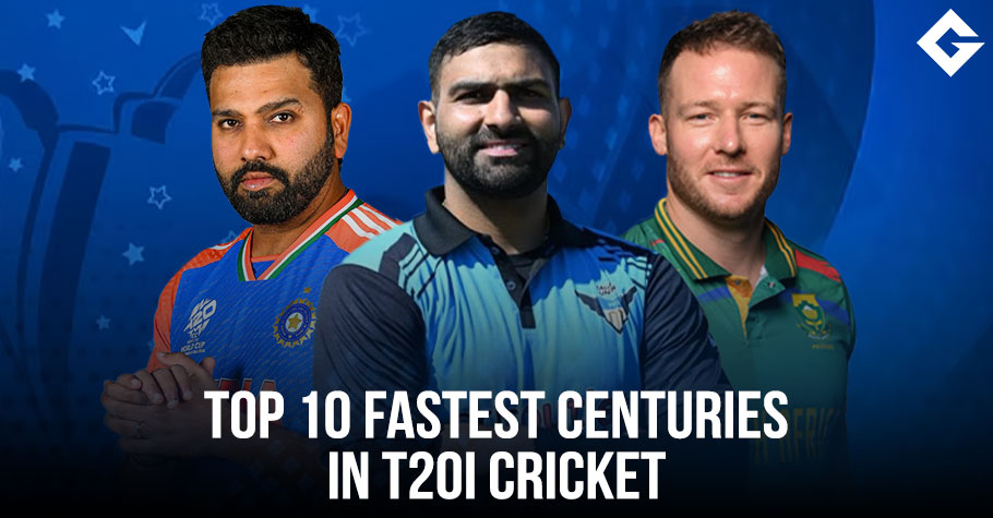 Top 10 Fastest Centuries In T20I Cricket