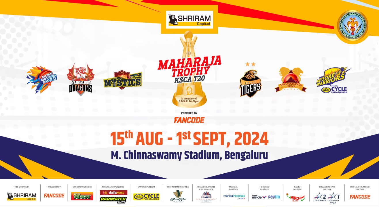 KSCA T20 2024 Schedule