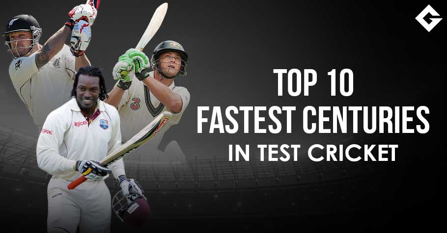 Top 10 Fastest Centuries In Test Cricket