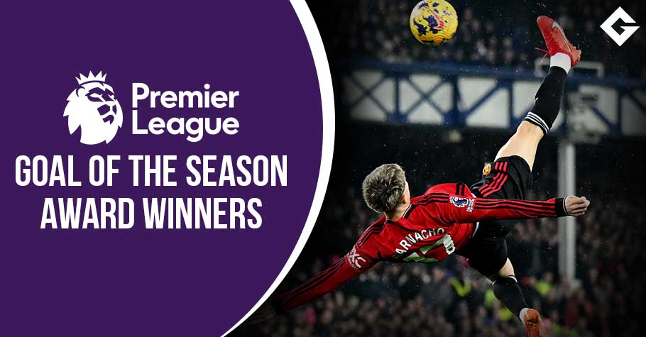 All Premier League Goal Of The Season Winners