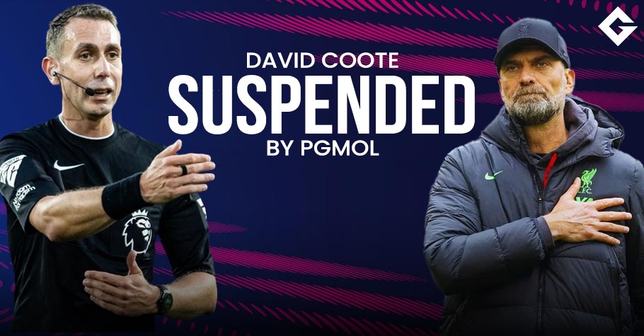 David Coote Suspended By PGMOL