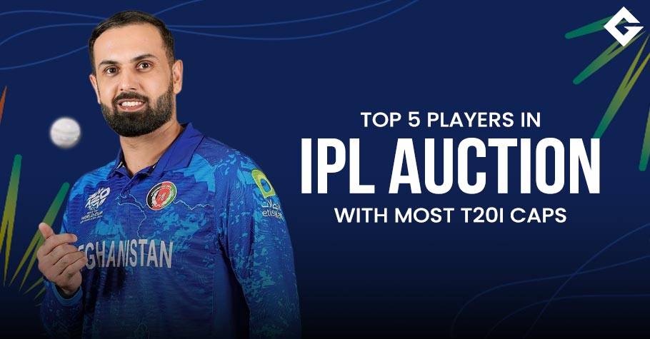 5 Players In IPL Auction With Most T20I Caps