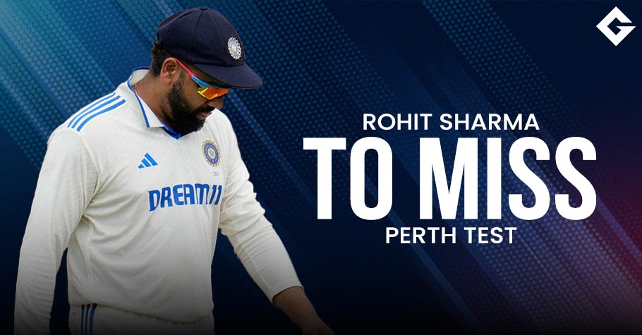 Rohit Sharma Set To Miss Perth Test