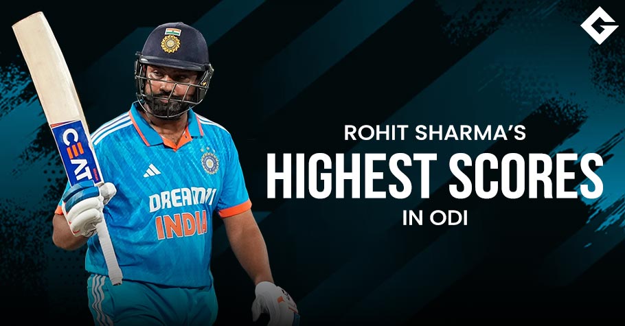 Top 10 Rohit Sharma’s Highest Scores In ODI