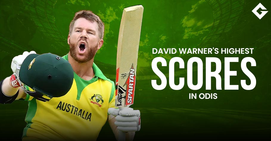 Top 10 David Warner’s Highest Scores In ODI