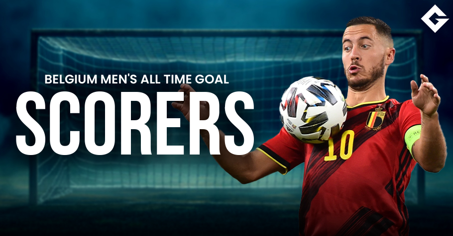 Top 10 Belgium Men's All Time Goal Scorers