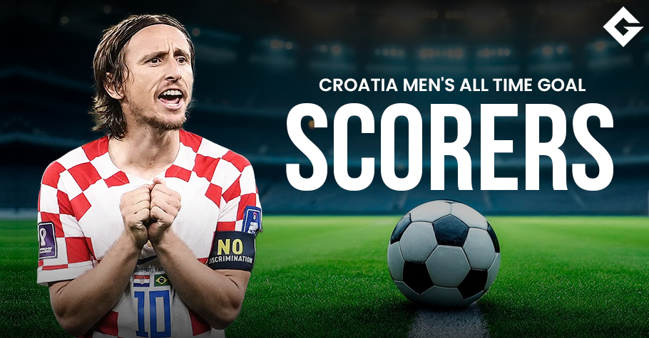 Top 10 Croatia Men's All Time Goal Scorers