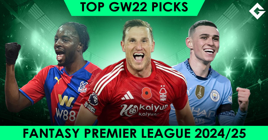 Top Fantasy Premier League 2024/25 Picks - Gameweek 22