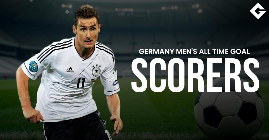 Top 10 Germany Men's All Time Goal Scorers