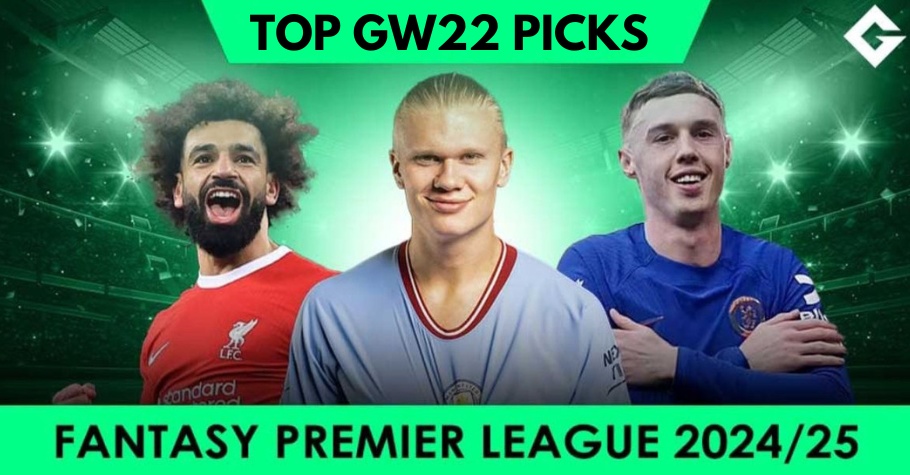 Top Fantasy Premier League 2024/25 Picks - Gameweek 22