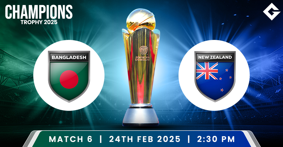 BAN Vs NZ Dream11 Predictions - CT 2025 Match 6