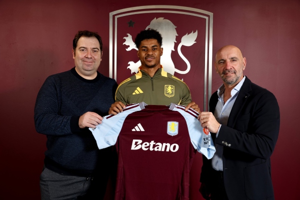 Marcus Rashford Joins Premier League Side Aston Villa