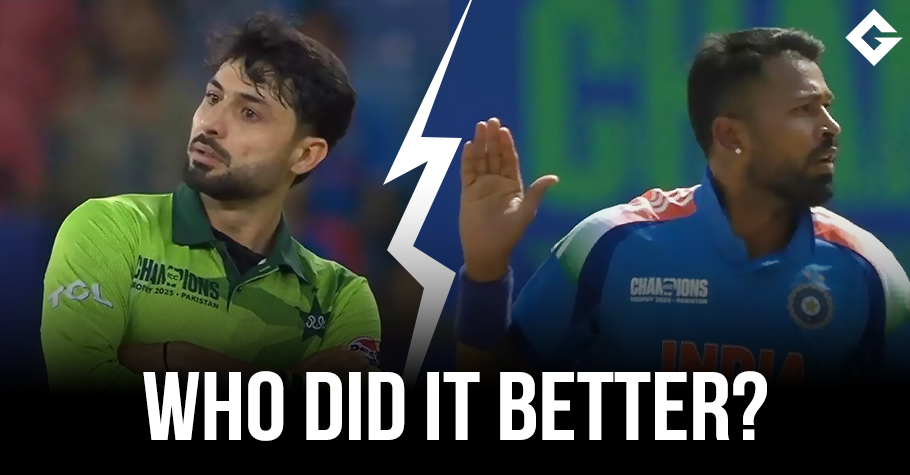 Hardik Pandya Vs Abrar Ahmed: Who Had The Better Celebration?