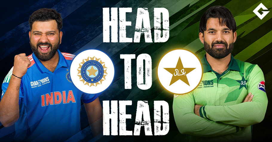 India Vs Pakistan Head-To-Head Record