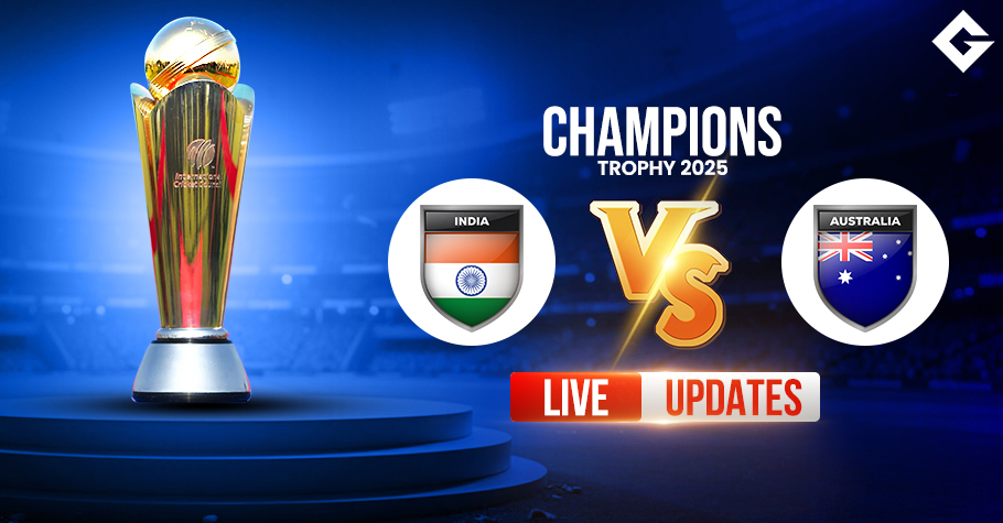 India Vs Australia ICC Champions Trophy 2025: Live Updates