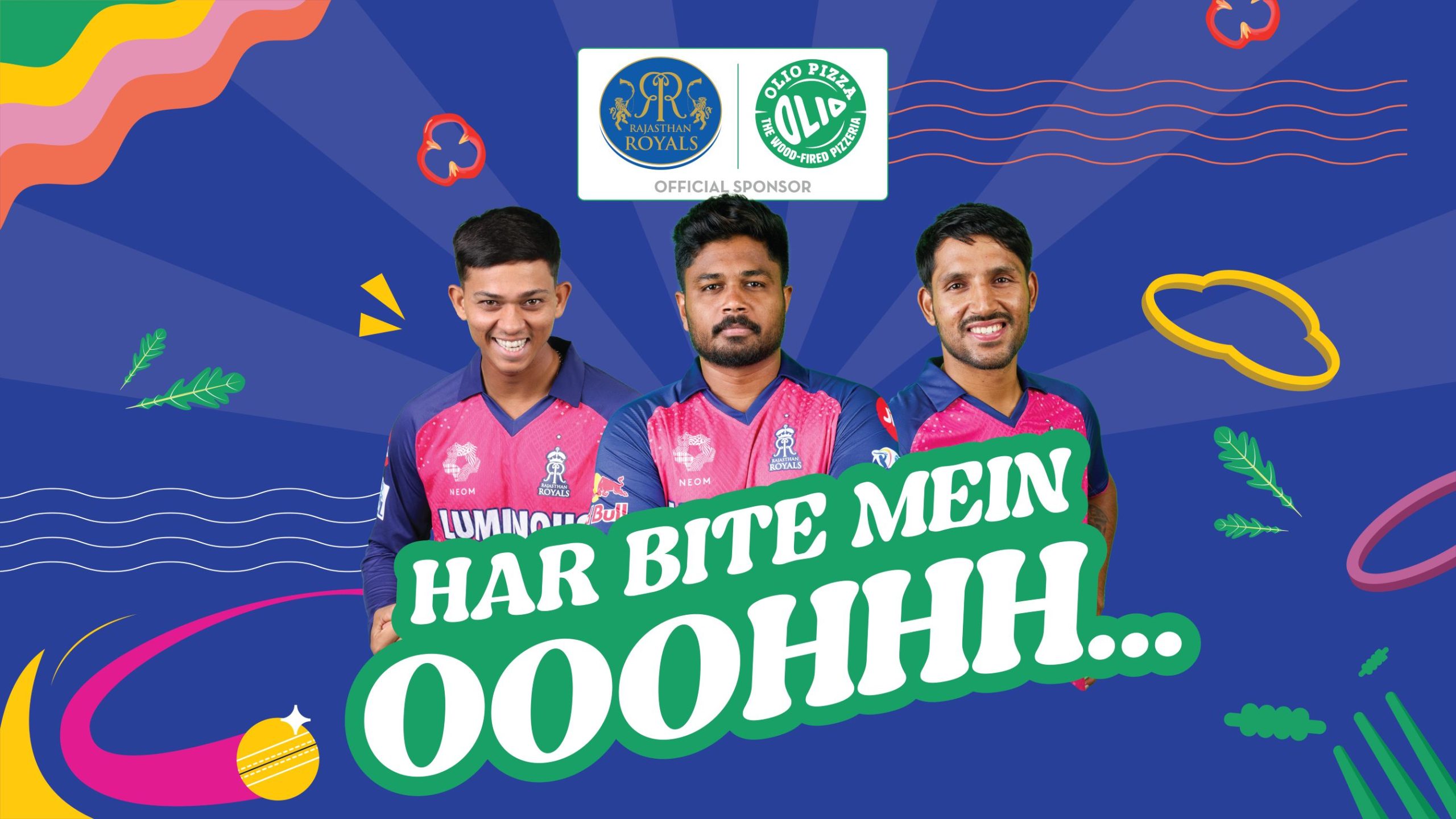 Olio Announced As The Official Partner Of Rajasthan Royals For IPL 2025