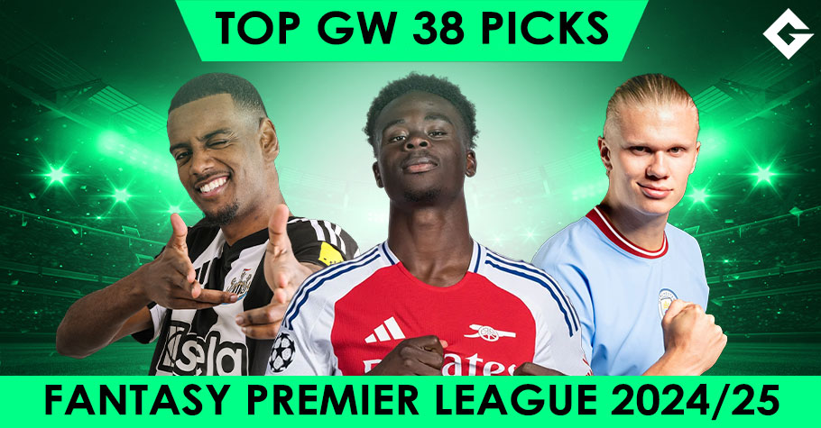 Top Fantasy Premier League 2024/25 Picks - Gameweek 38