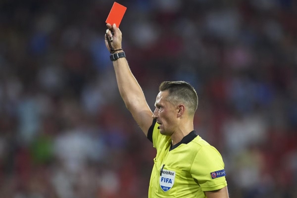 Footballers With Most Red Cards In A Single Season