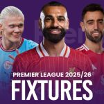 All Premier League 2025/26 Fixtures Released