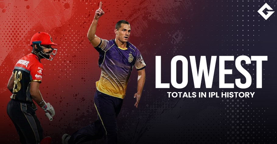 10 Lowest Totals In Indian Premier League History