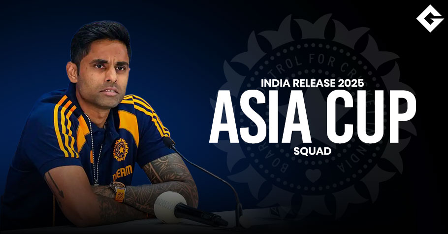 India Release 2025 Asia Cup Squad