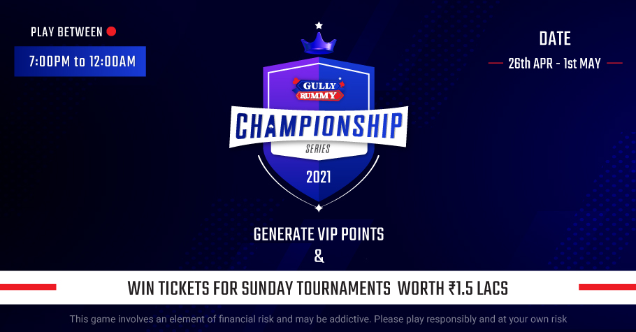 Gully Rummy Championship Series 2021 Is Here With Big Rewards