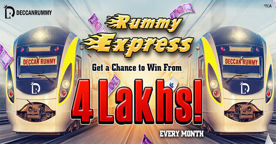 Deccan Rummy’s Promotion Rummy Express Worth ₹4 Lakh Is All You Need