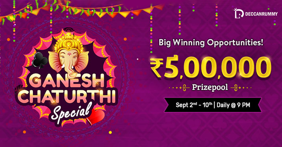 Celebrate Ganesh Chaturthi With Deccan Rummy’s 5 Lakh GTD Special Tournament