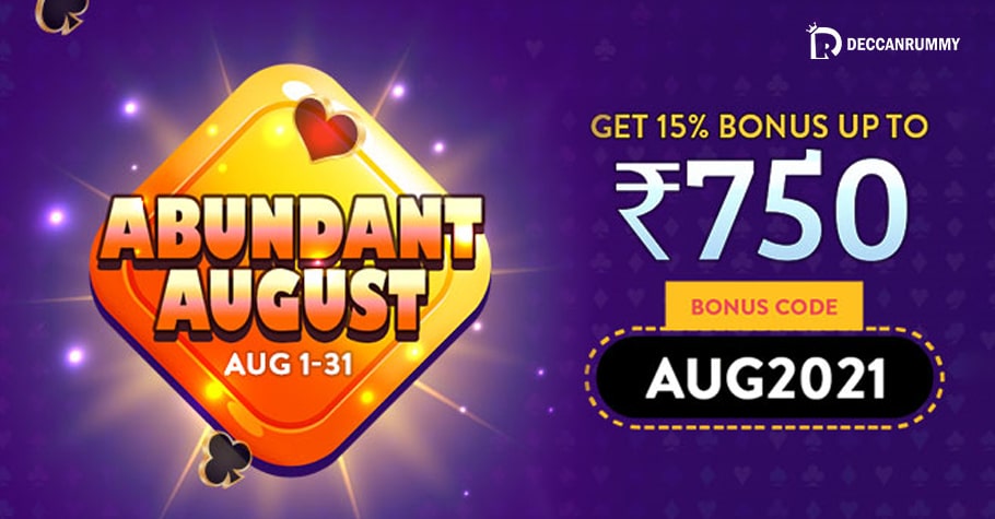 Deccan Rummy Presents Abundant August For Rummy Lovers