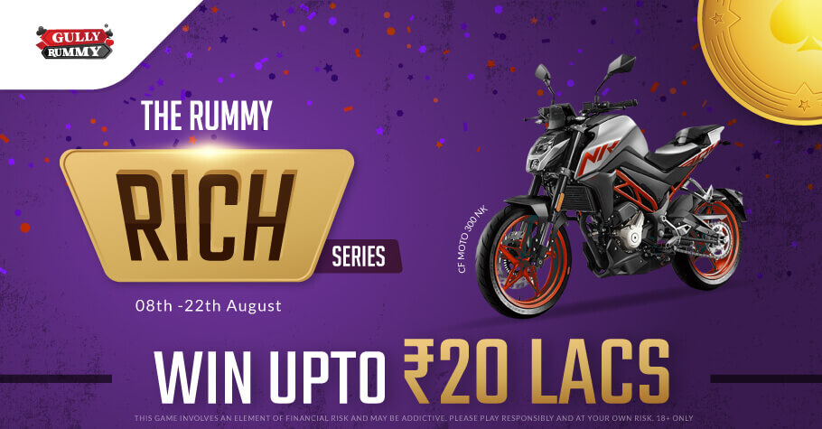 Rummy Rich Series On Gully Rummy Offers Prizes Of Up To 20 Lakh 