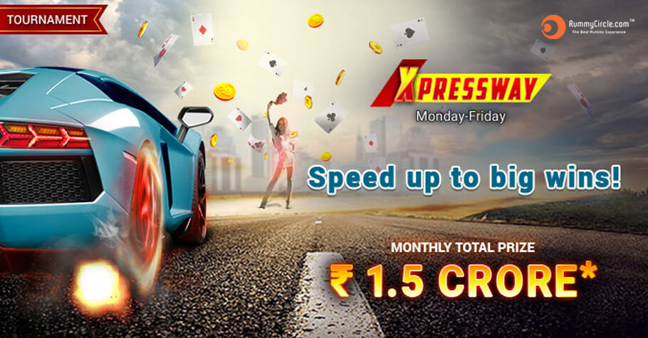 Witness The Rush Of An Express In RummyCircle’s 1.5 Crore Xpressway Promotion