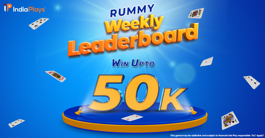 IndiaPlays Weekly Rummy Leaderboard Offers Stellar Prizes!