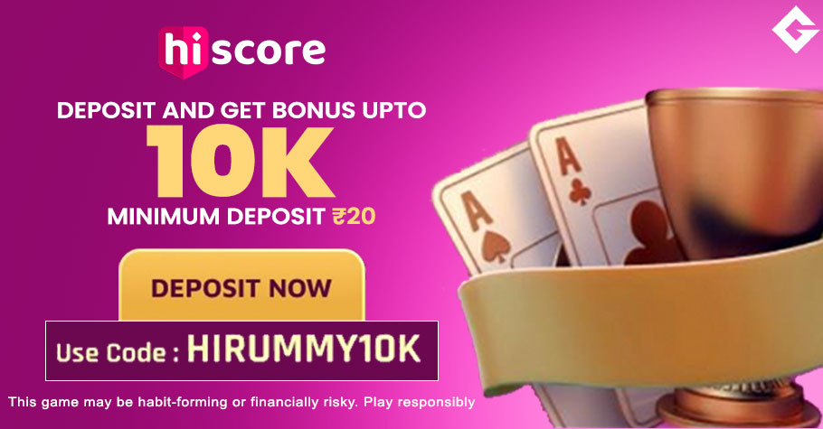 HiScore Rummy Deposit Offers Are A Steal Deal