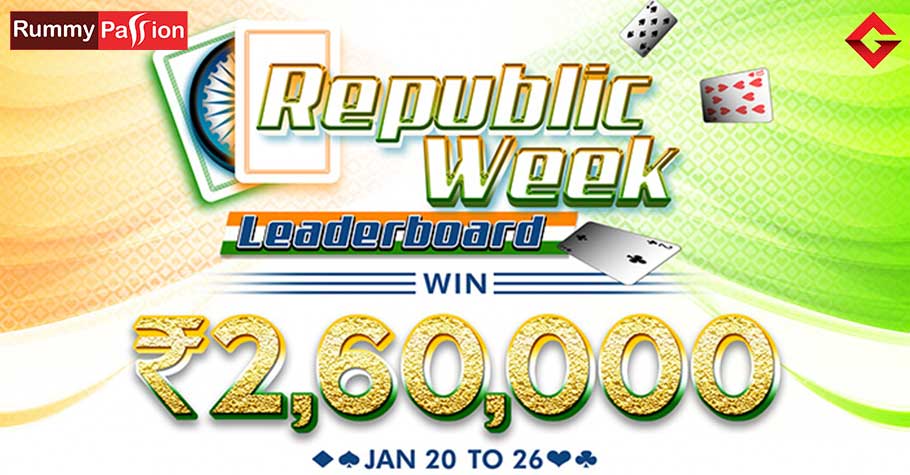 Rummy Passion’s Republic Week Leaderboard Is A Steal