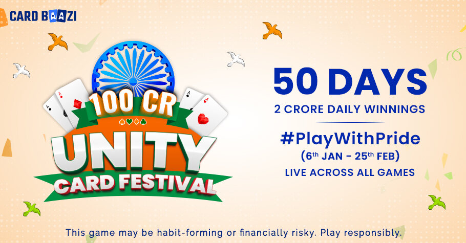 CardBaazi’s 100 Crore Unity Card Festival Is A Treat You Cannot Miss!