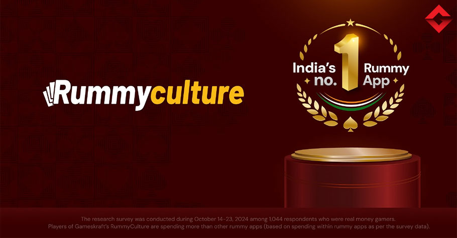 RummyCulture Recognized as 'India’s Number One Rummy App' by Unomer and CyberMedia Research (CMR)