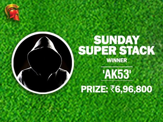 Spartan's Sunday SuperStack taken down by 'Ak53'